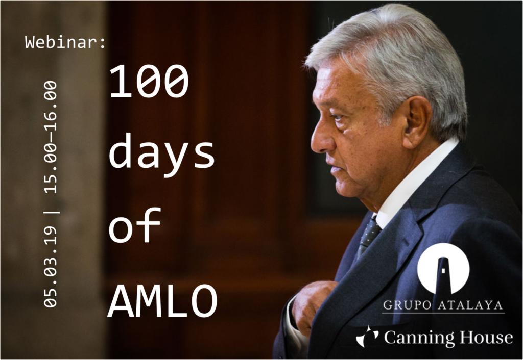 Webinar: 100 days of AMLO